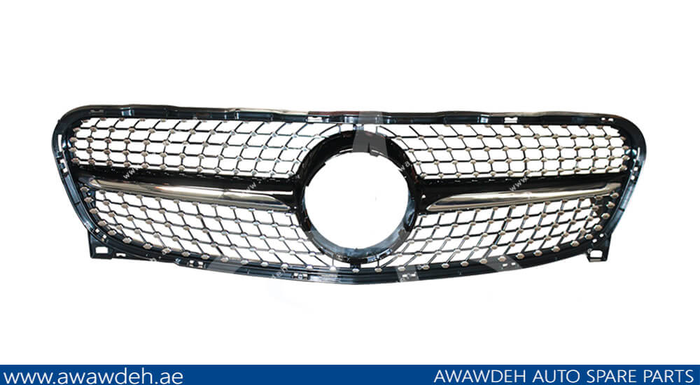 MERCEDES GLA CLASS DIAMOND GRILL BLACK